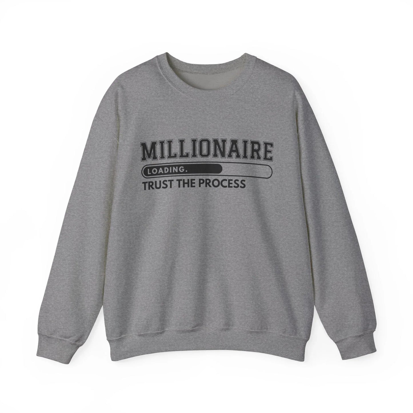 Millionaire Mindset Sweatshirt - Graphite Heather / S