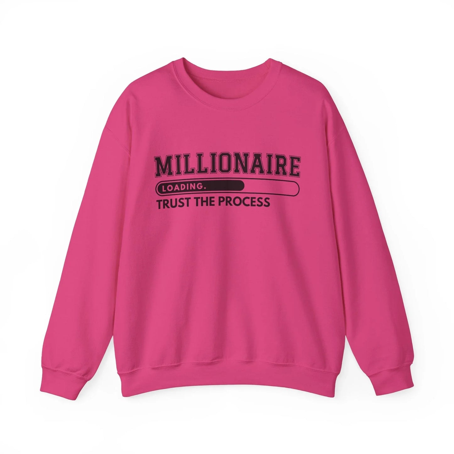 Millionaire Mindset Sweatshirt - Heliconia / S