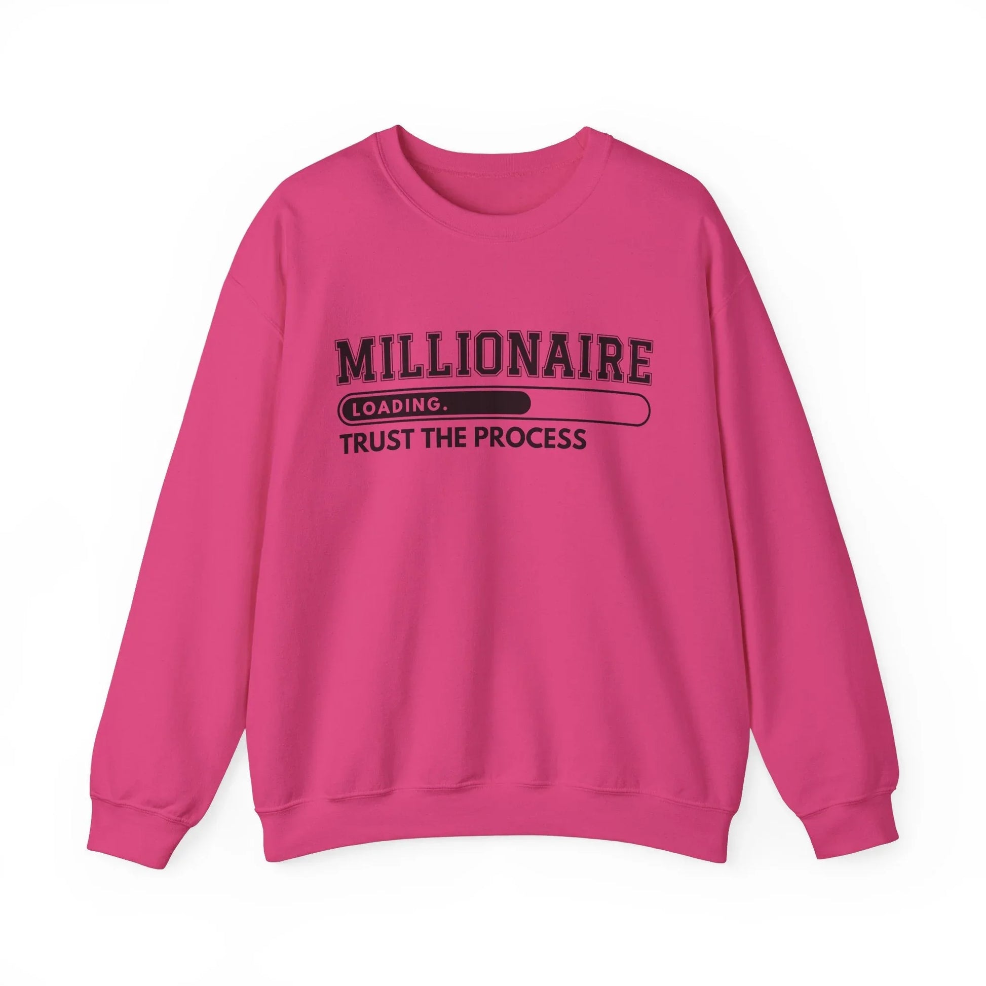 Millionaire Mindset Sweatshirt - Heliconia / S