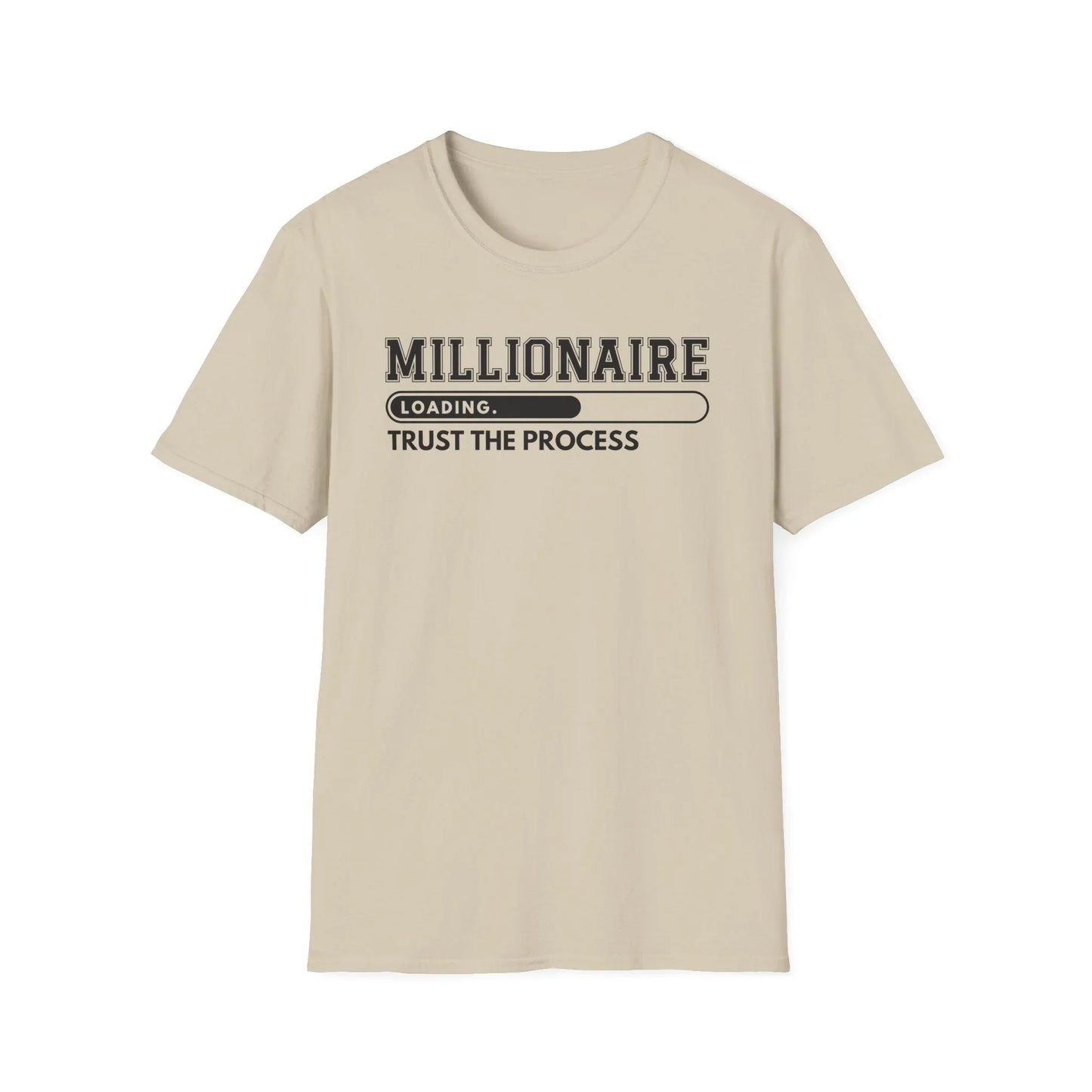 Millionaire Mindset T-Shirt - S / Sand
