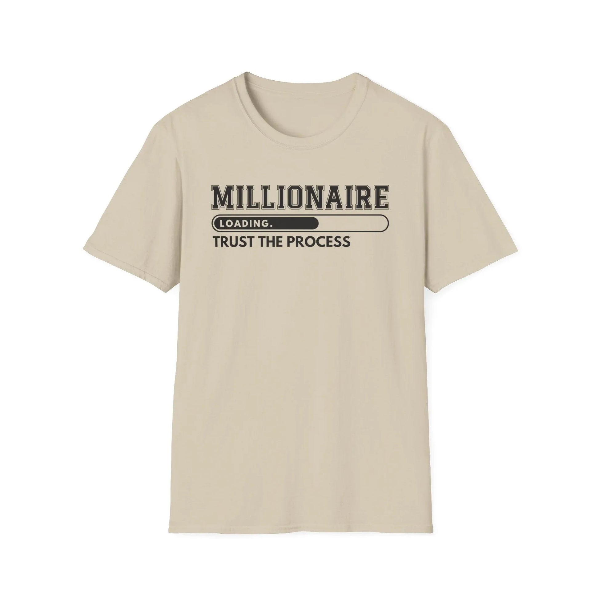 Millionaire Mindset T-Shirt - S / Sand
