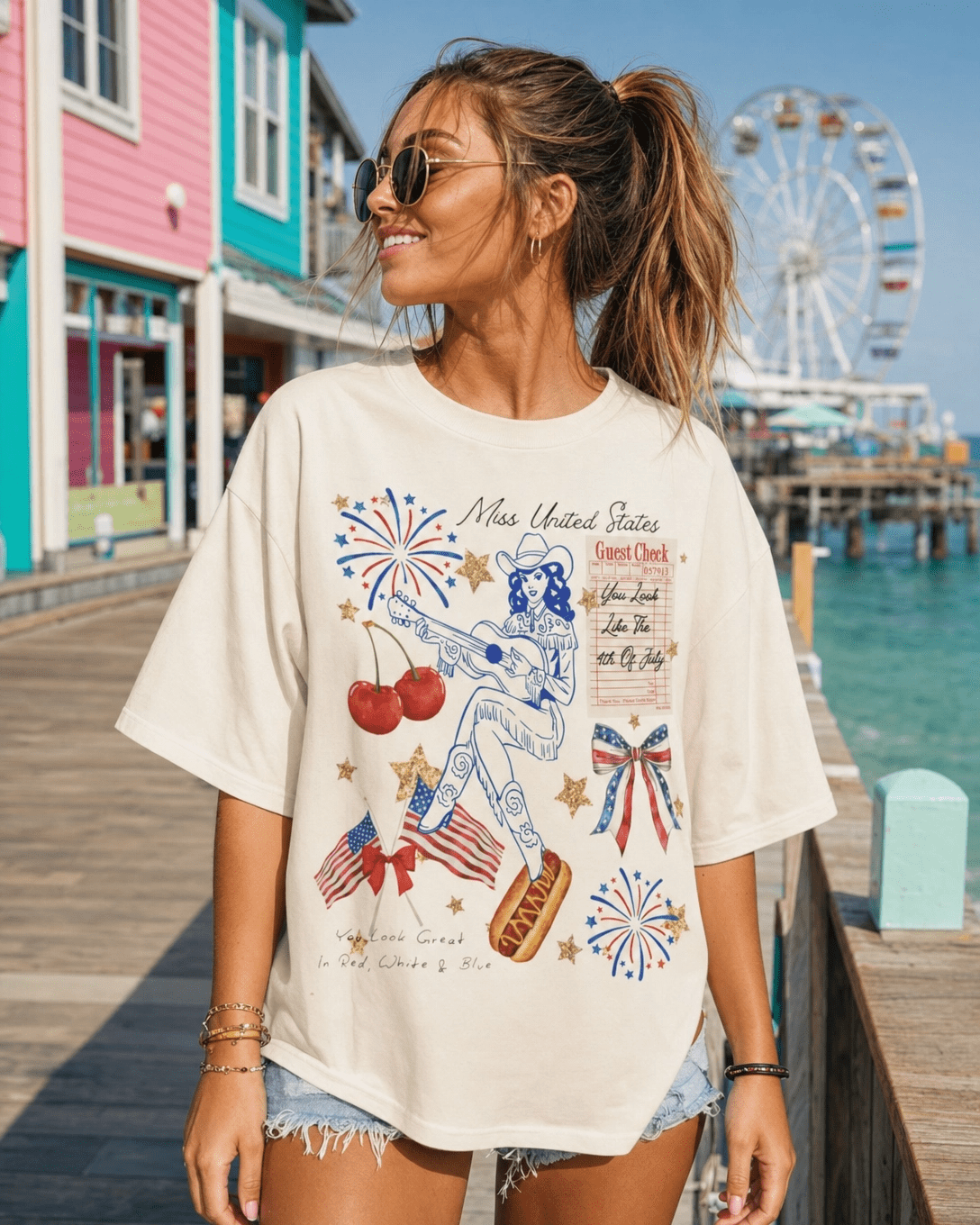 Miss United States T-Shirt – RELLE Fashion & Lifestyle – Product Image
