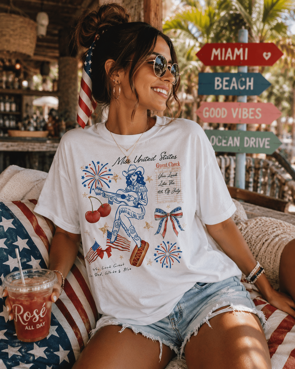 Miss United States T-Shirt – RELLE Fashion & Lifestyle – Product Image