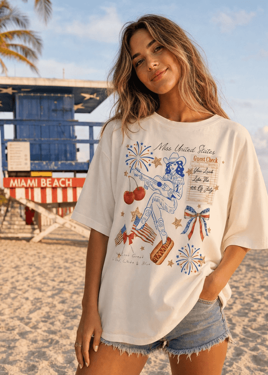 Miss United States T-Shirt – RELLE Fashion & Lifestyle – Product Image