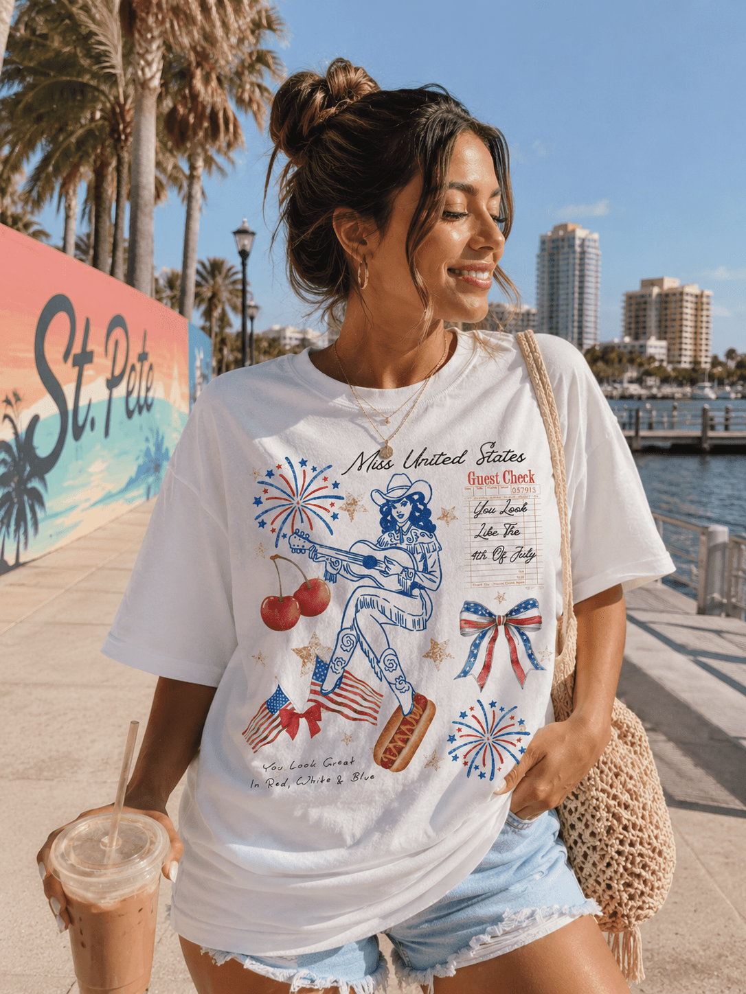 Miss United States T-Shirt – RELLE Fashion & Lifestyle – Product Image