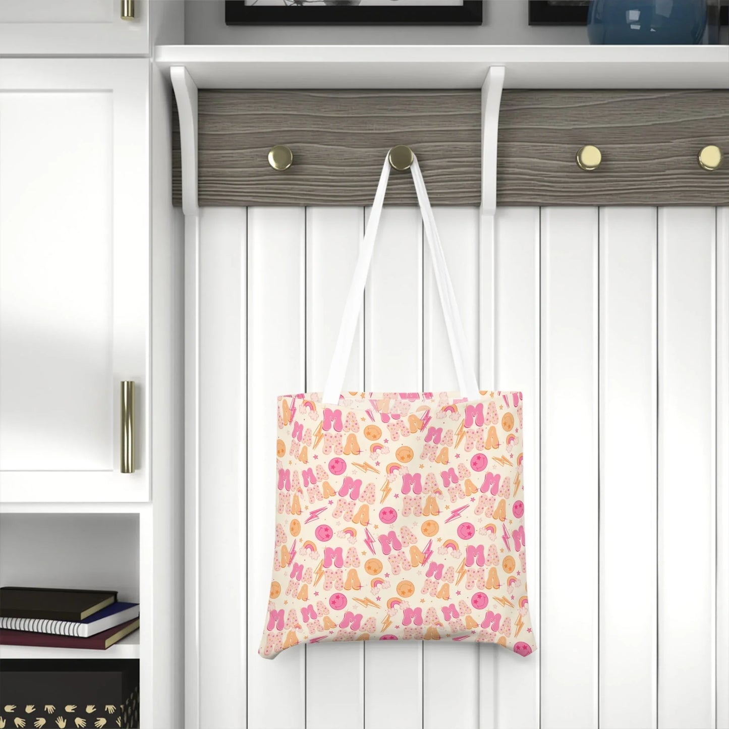 Mommin’ Like a Boss Tote Bag - One size / White - Bags