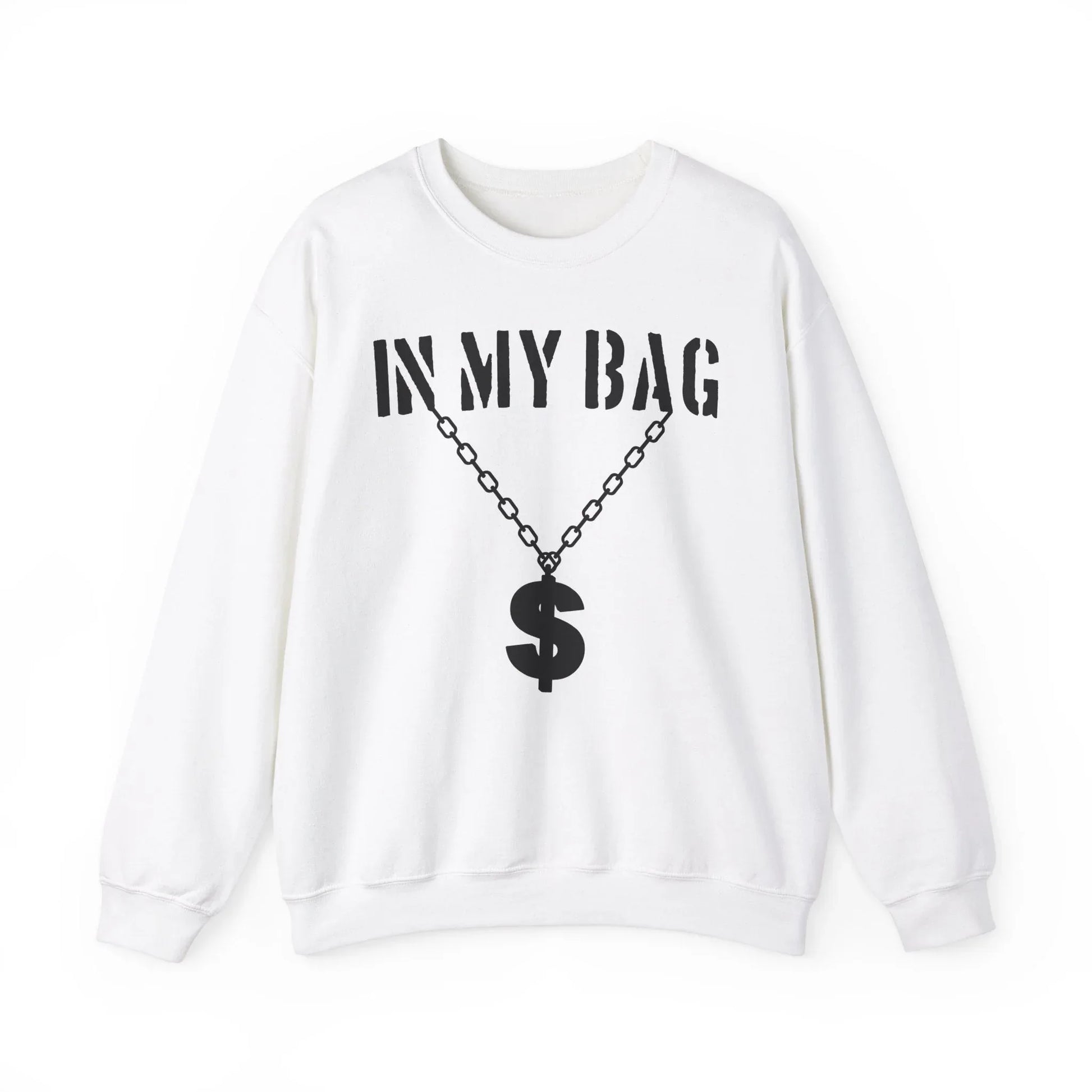 Money Moves Sweatshirt - White / S