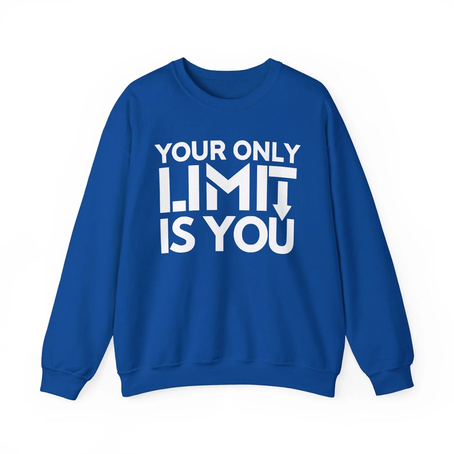 No Limits Sweatshirt - Royal / S