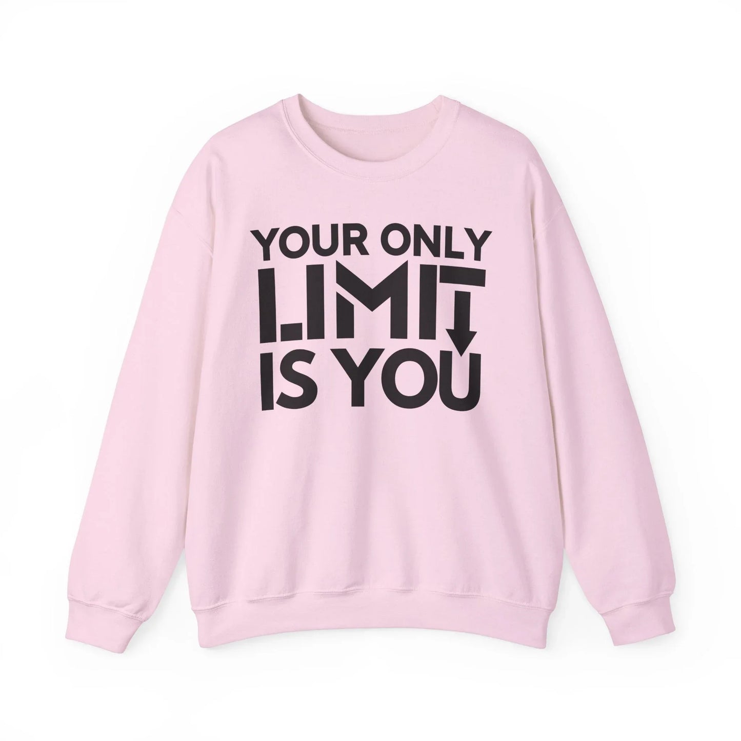 No Limits Sweatshirt - Light Pink / S