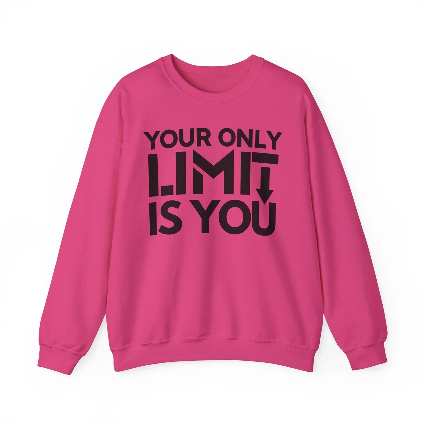 No Limits Sweatshirt - Heliconia / S