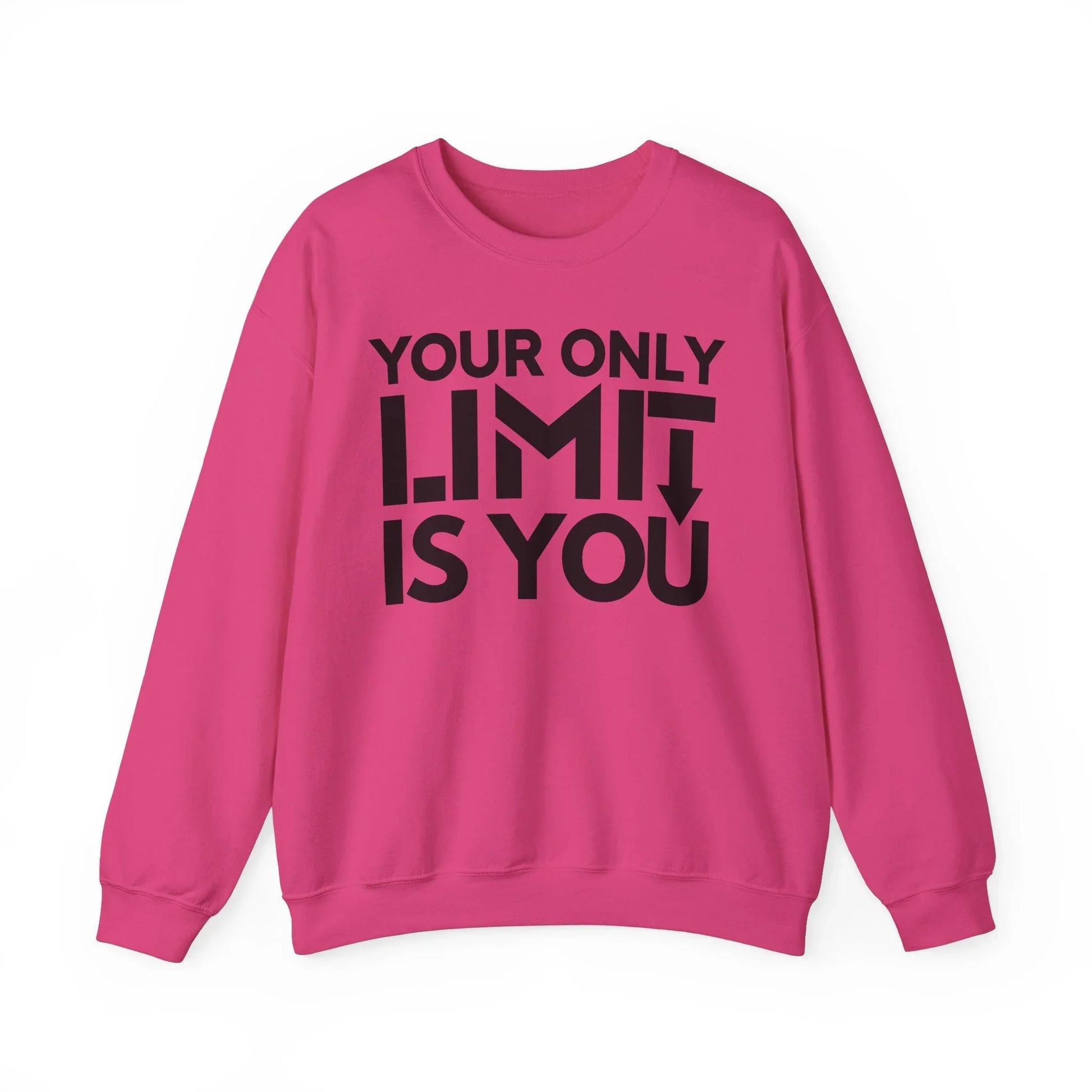 No Limits Sweatshirt - Heliconia / S