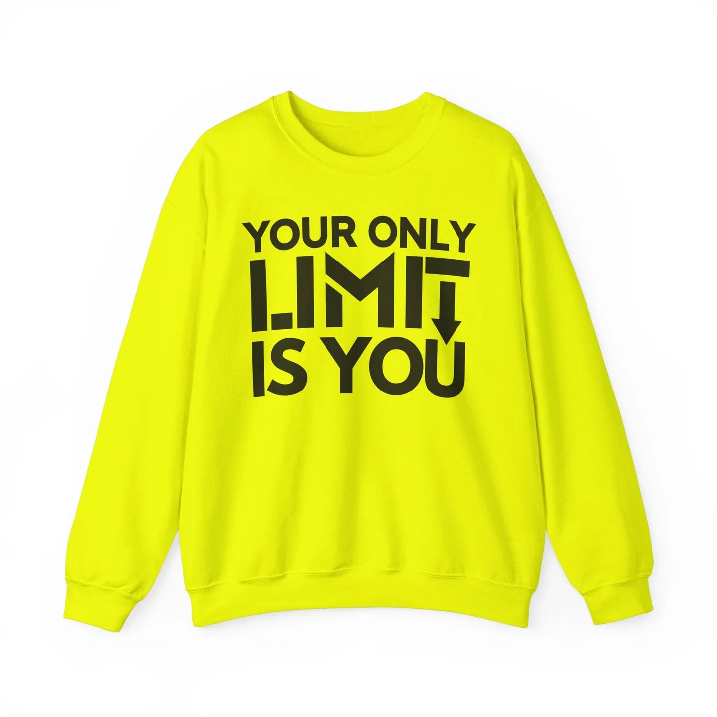 No Limits Sweatshirt - Safety Green / S