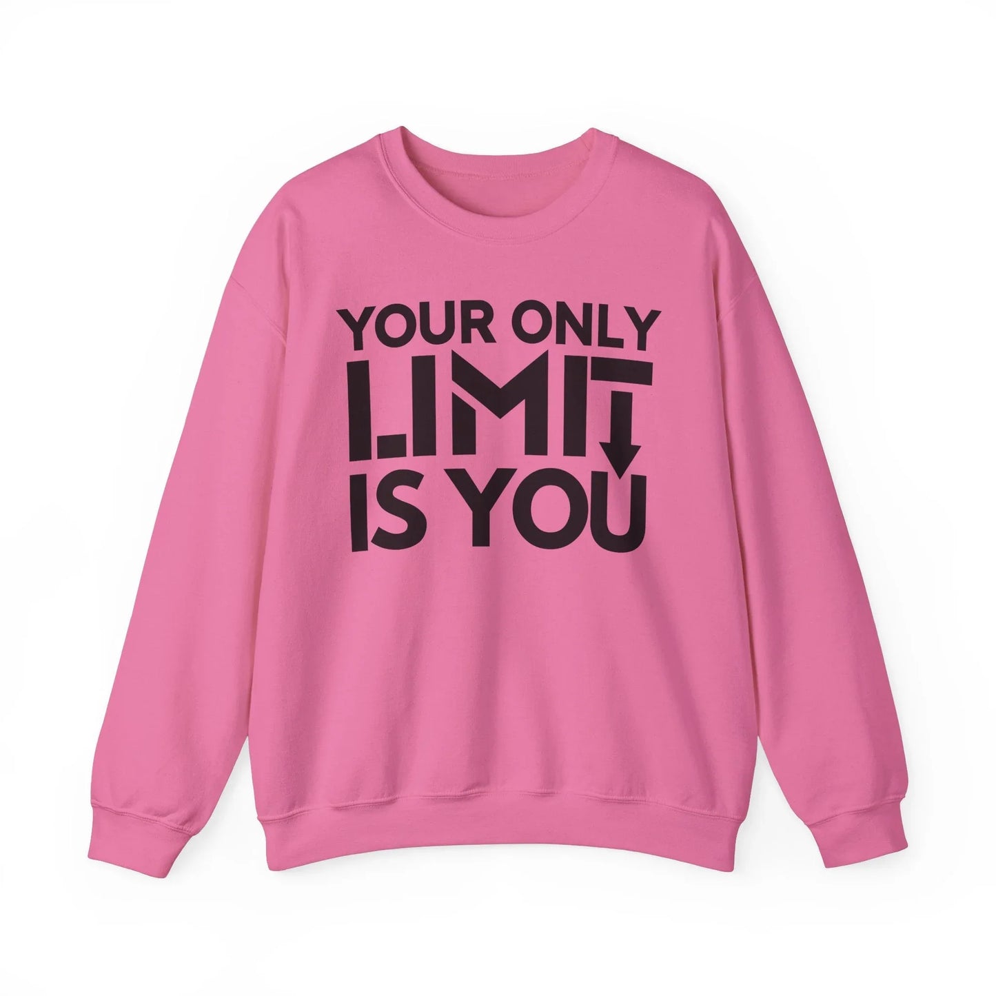 No Limits Sweatshirt - Safety Pink / S
