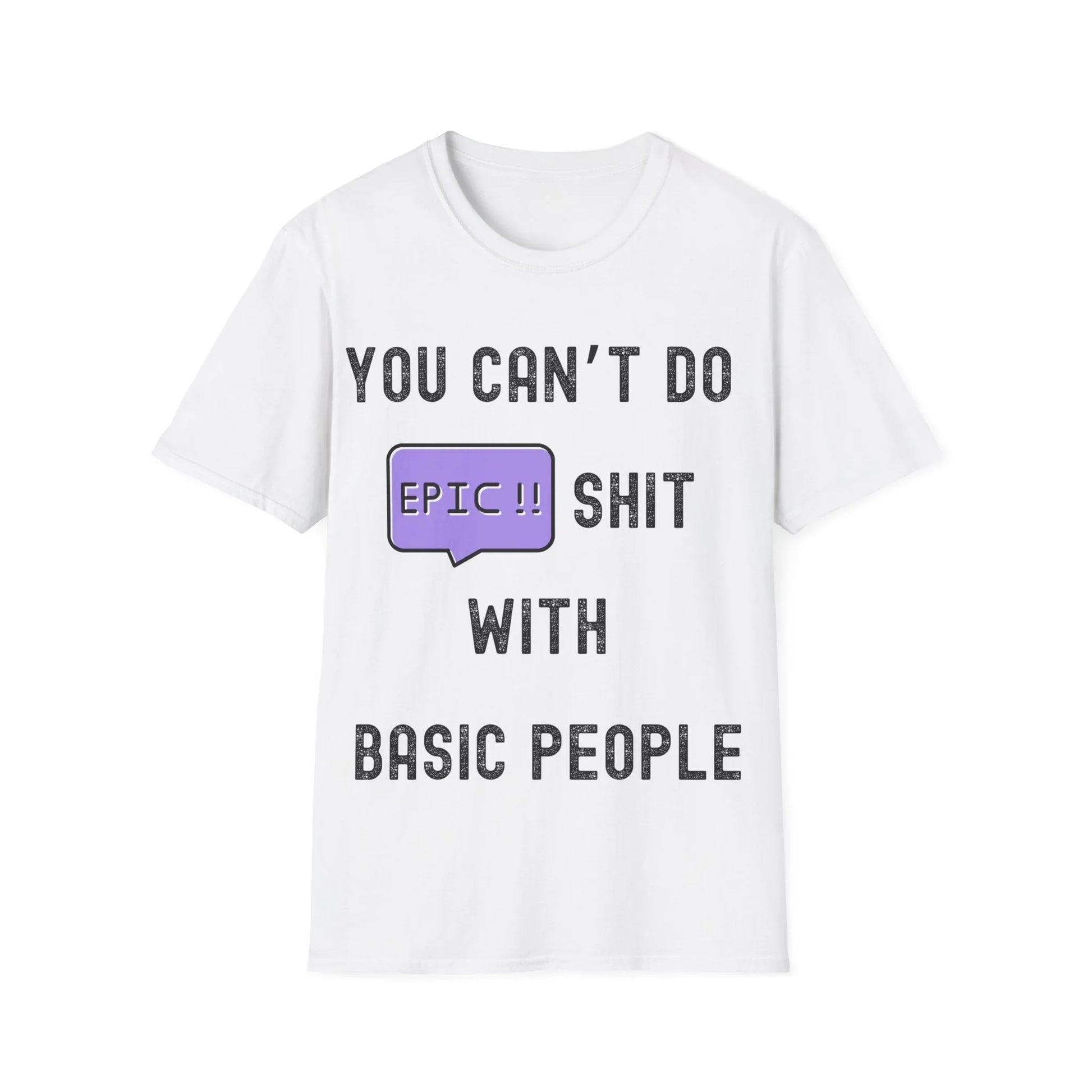 No Room for Basic | white | Unisex - White / S - T-Shirt