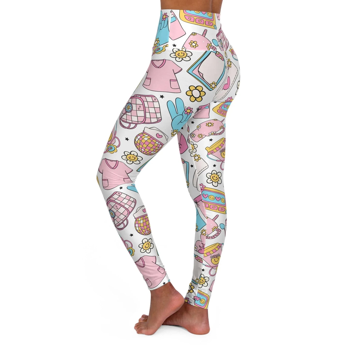 Nurse Leggings - All Over Prints