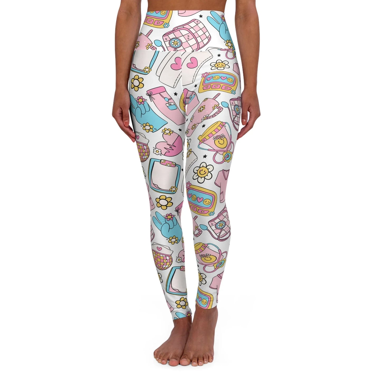 Nurse Leggings - XS - All Over Prints