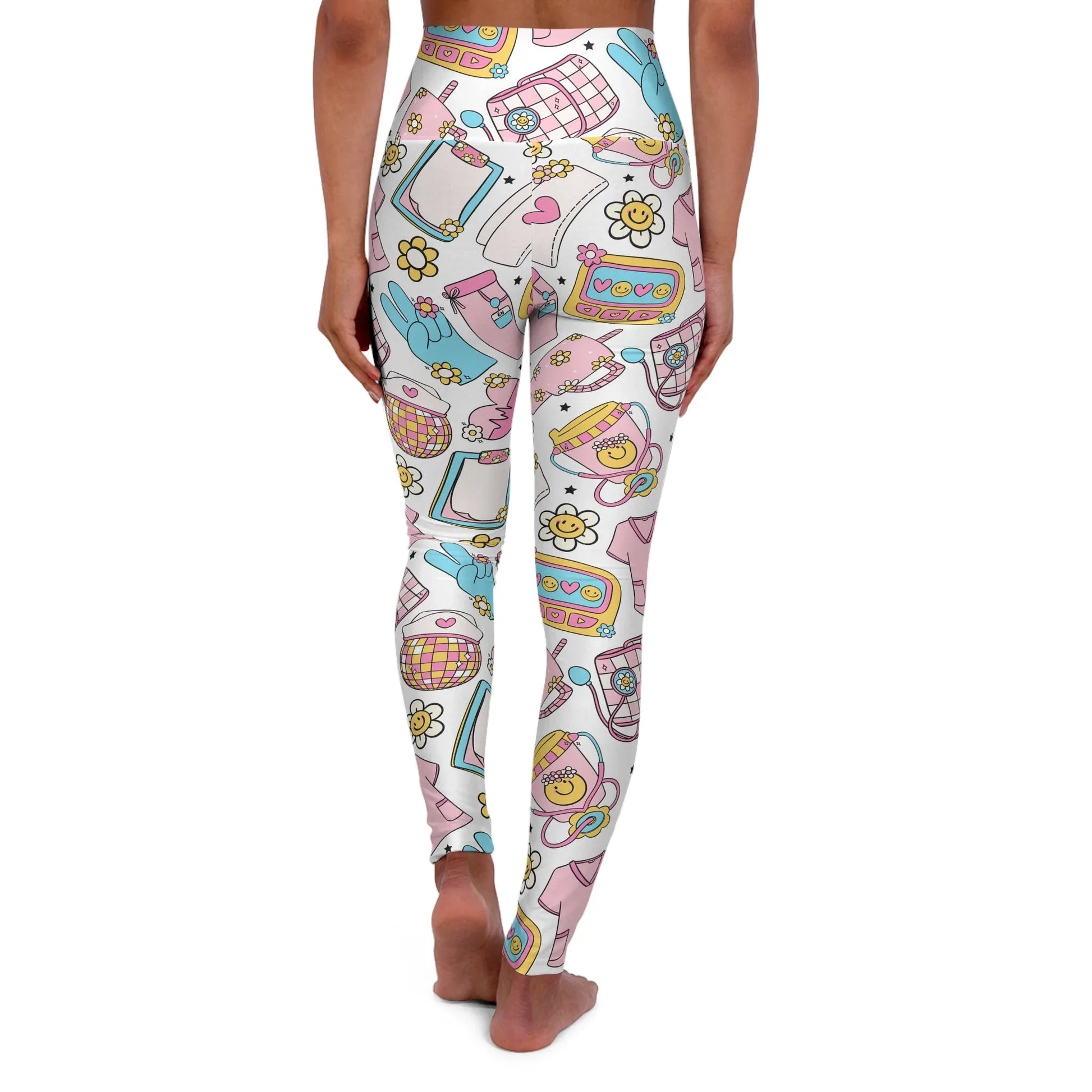 Nurse Leggings - All Over Prints