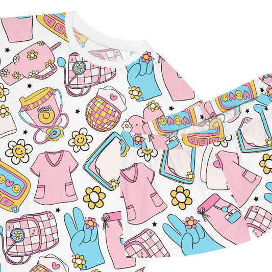 Nurse Pajama - All Over Prints