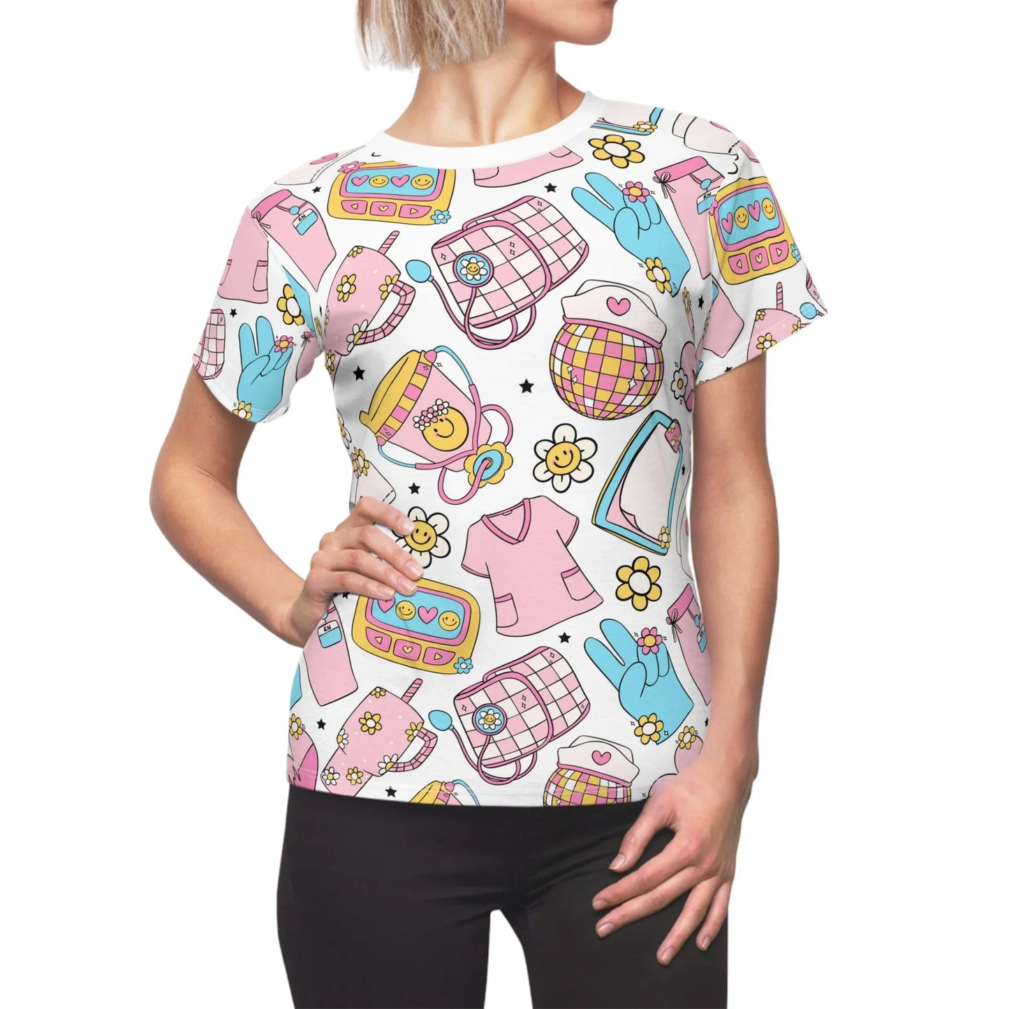 Nurse T-Shirt - All Over Prints