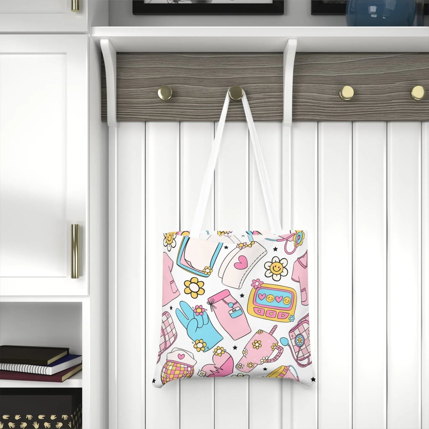 Nurse Tote Bag - One size / White - Bags