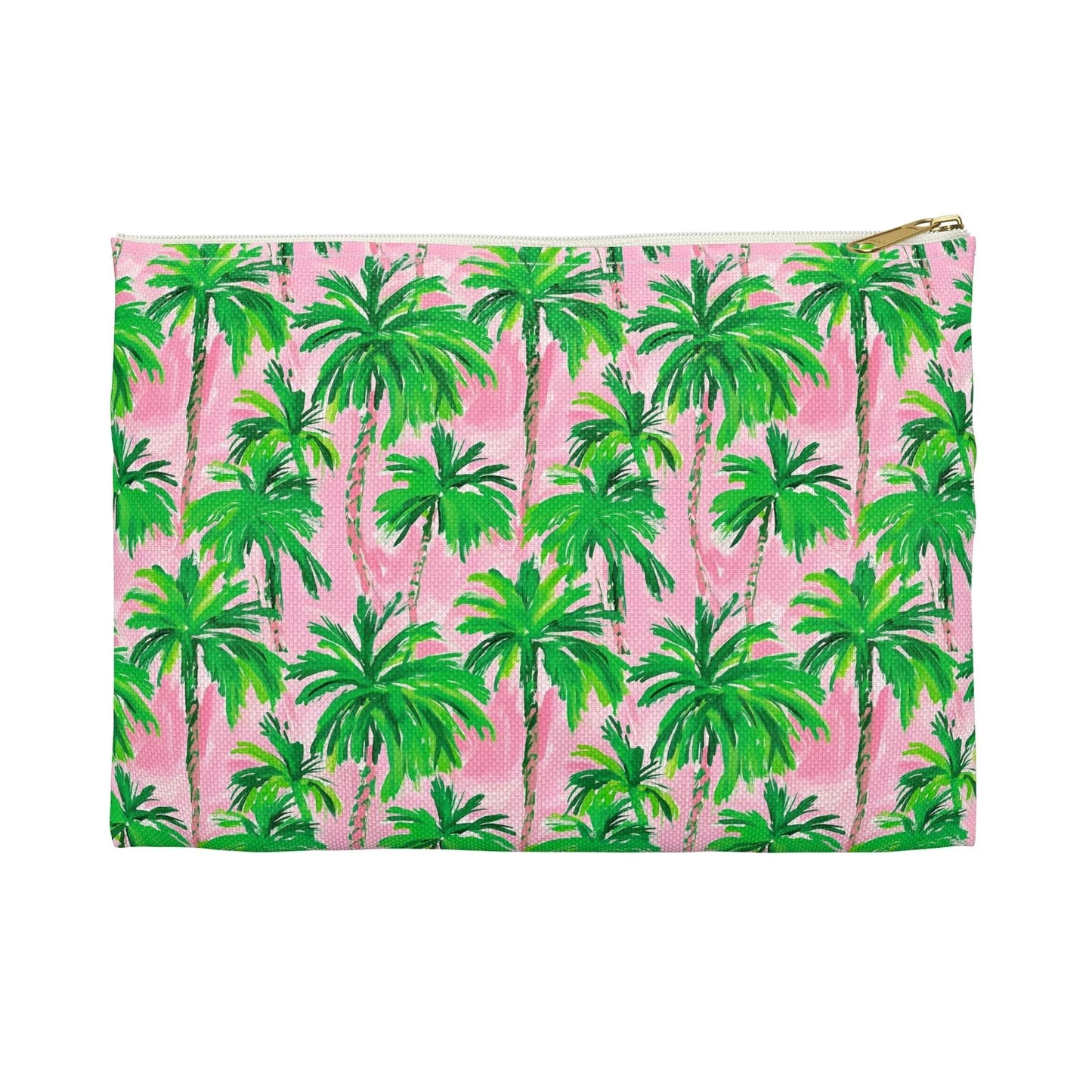 Palm Beach Accessory Pouch - Small / White zipper - Bags