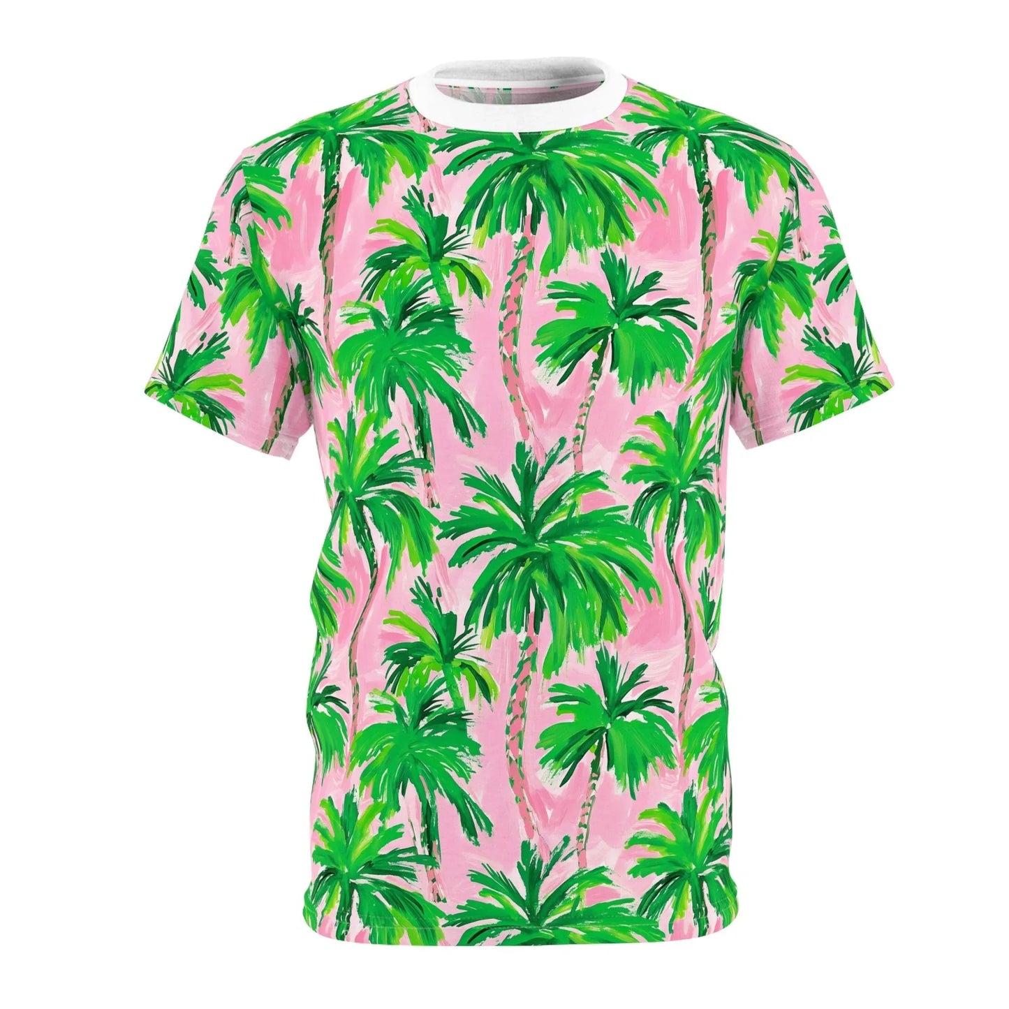 Palm Beach All-Over-Print T-Shirt - White stitching / 4 oz. / S - All Over Prints
