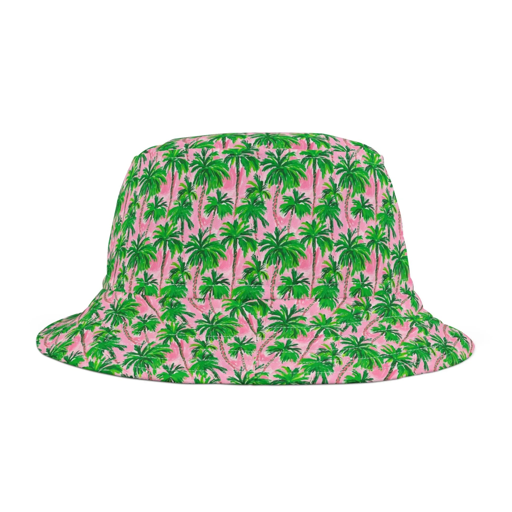 Palm Beach Bucket Hat - Small / White stitching - Hats