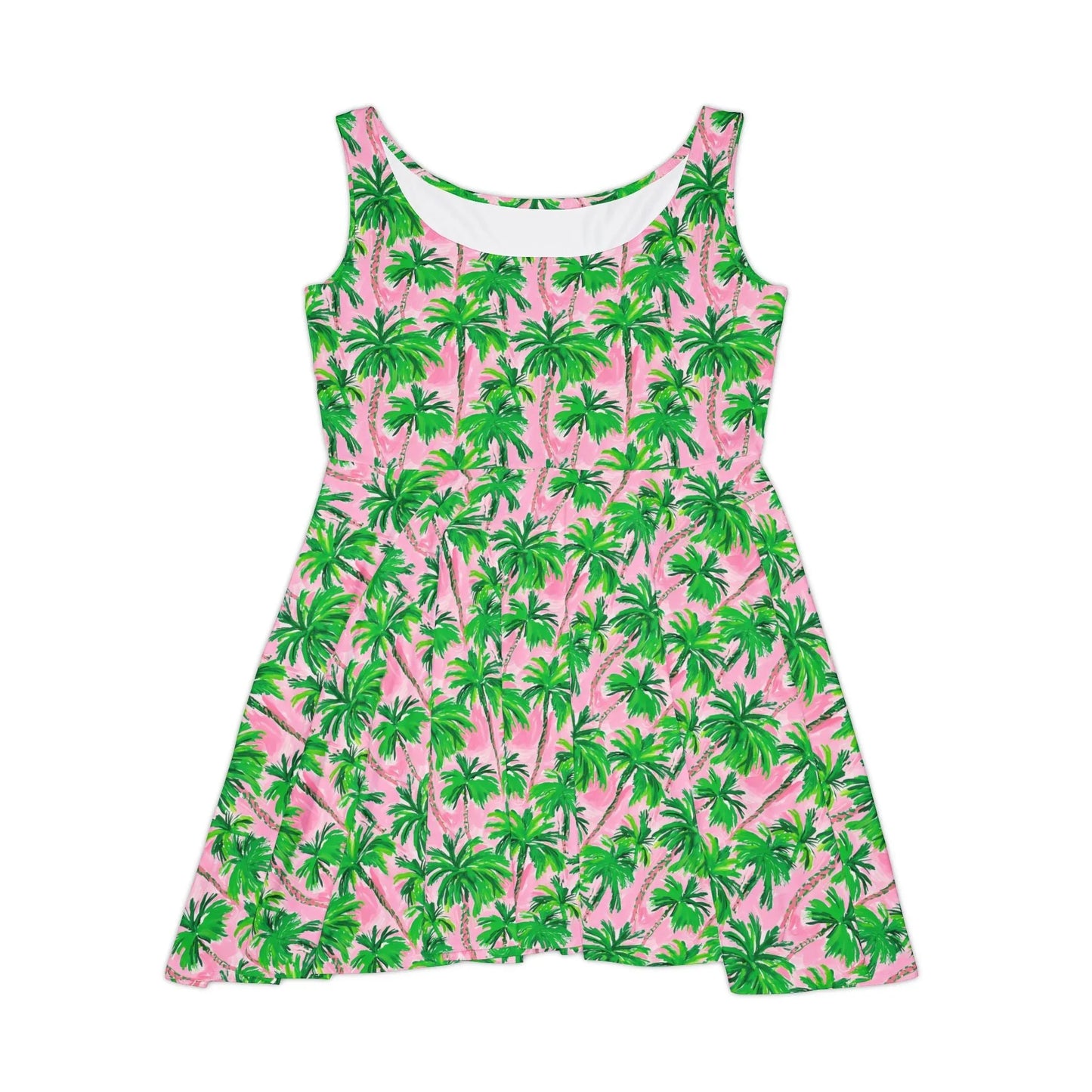 Palm Beach Skater Dress - XS - All Over Prints
