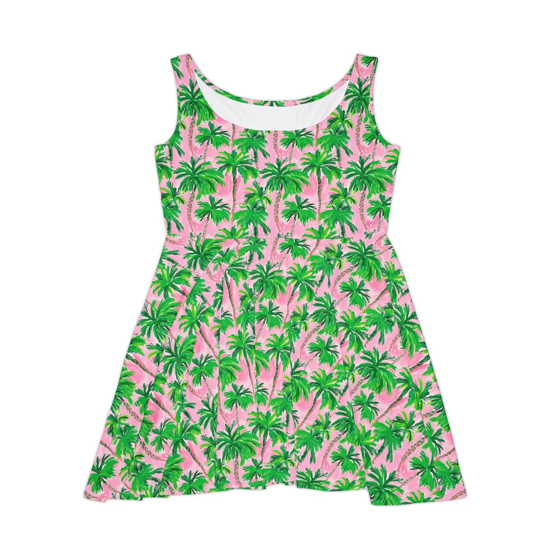 Palm Beach Skater Dress - XS - All Over Prints