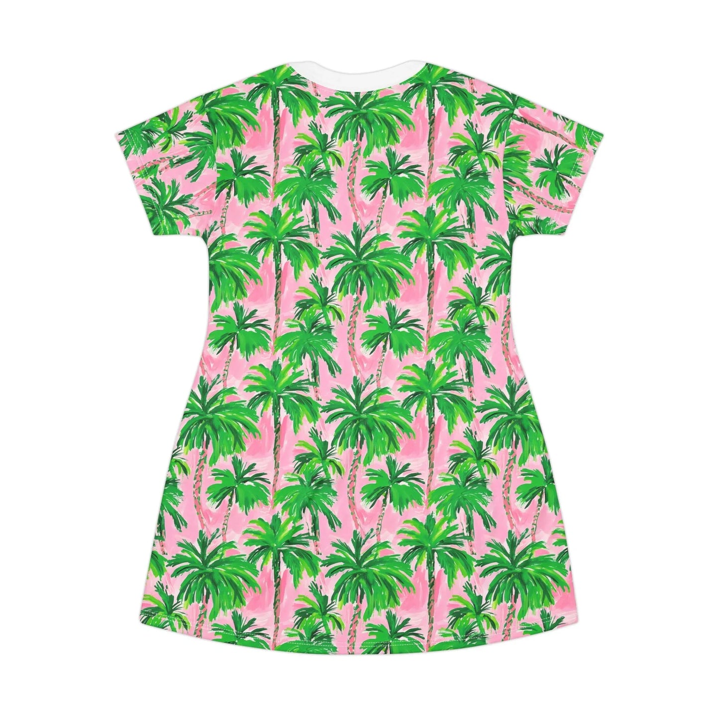 Palm Beach T-Shirt Dress - All Over Prints