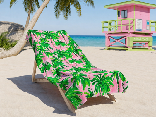 Palm Beach Towel – RELLE Fashion & Lifestyle – Product Image