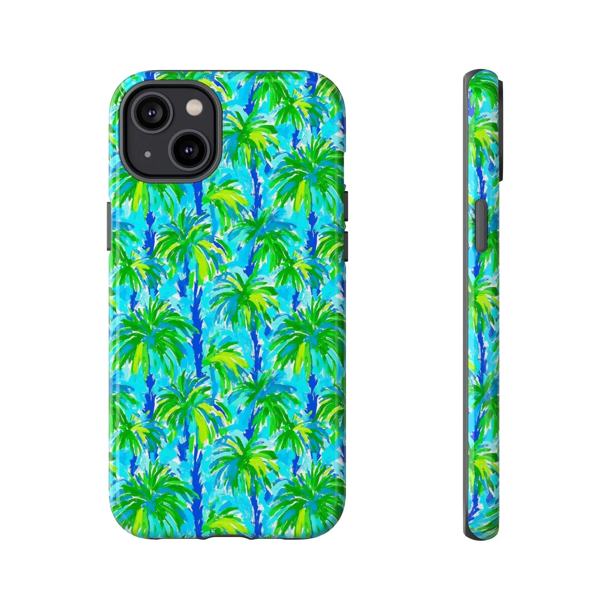 Palm Coast iPhone Case - 14 Plus / Glossy - Phone