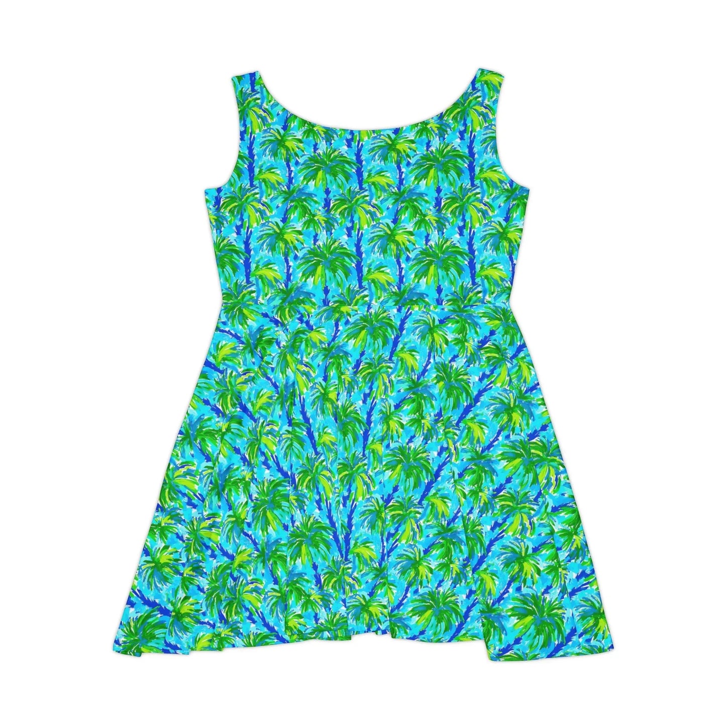 Palm Coast Skater Dress - All Over Prints