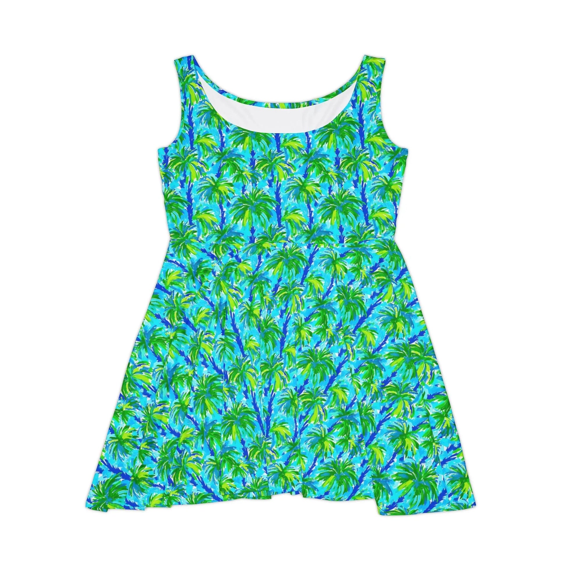 Palm Coast Skater Dress - XS - All Over Prints