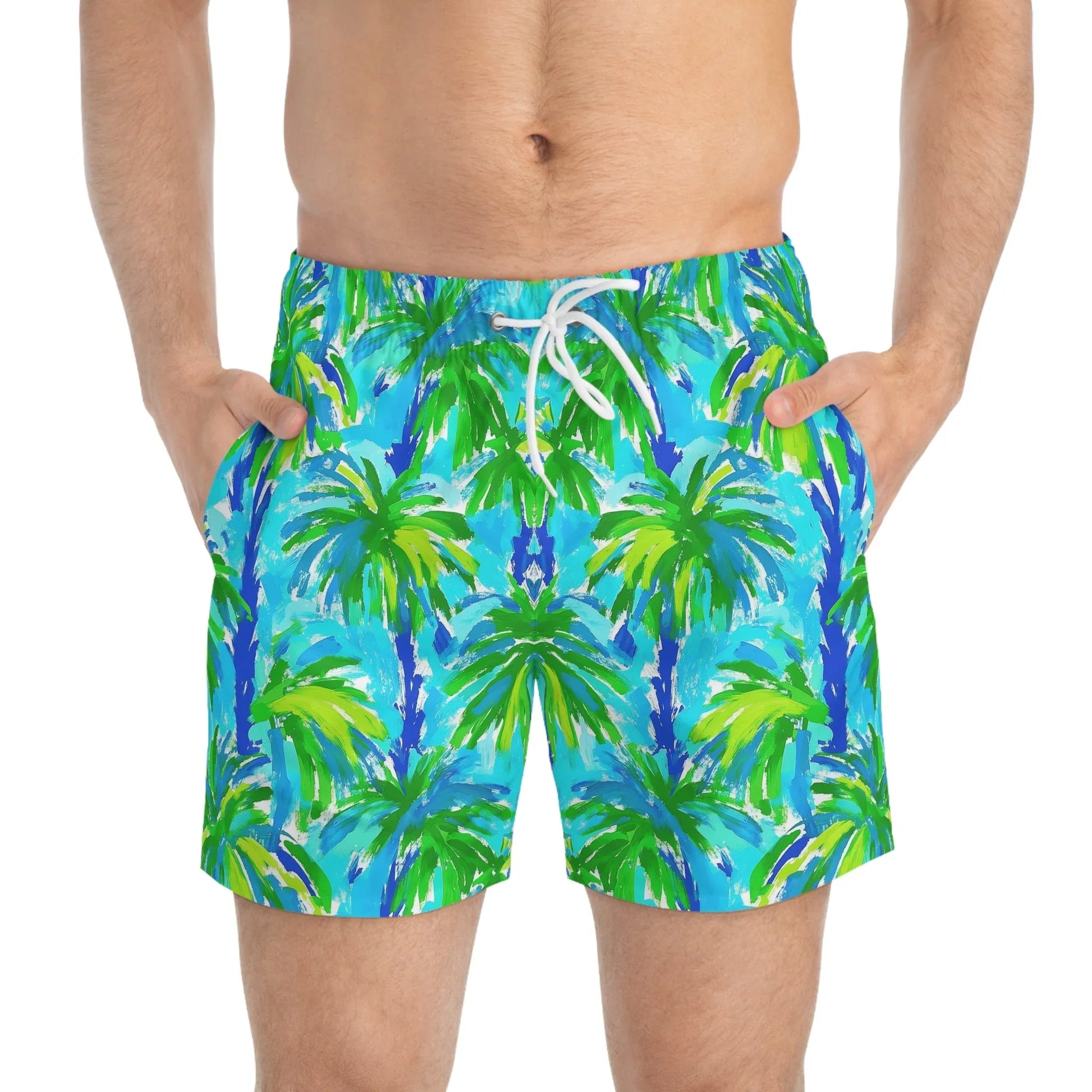Palm Coast Swim Trunks - All Over Prints