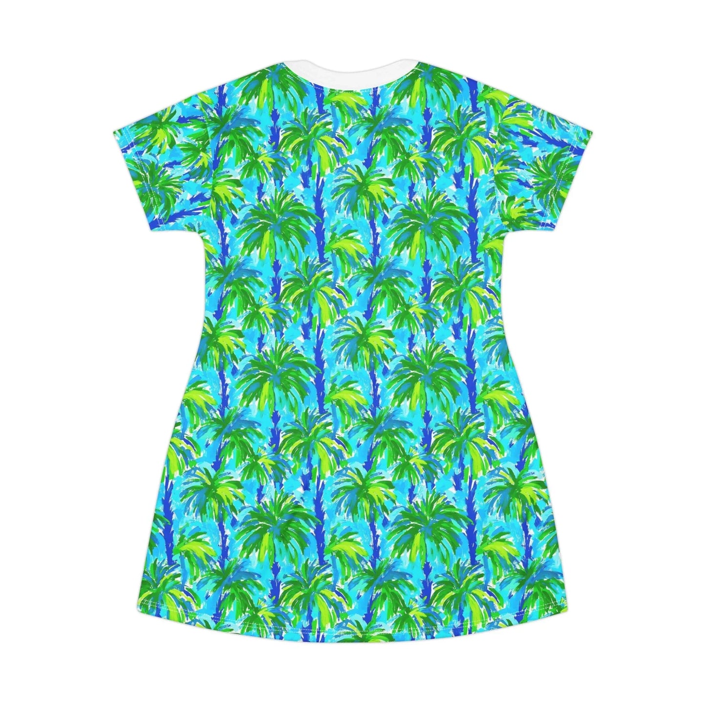 Palm Coast T-Shirt Dress - All Over Prints