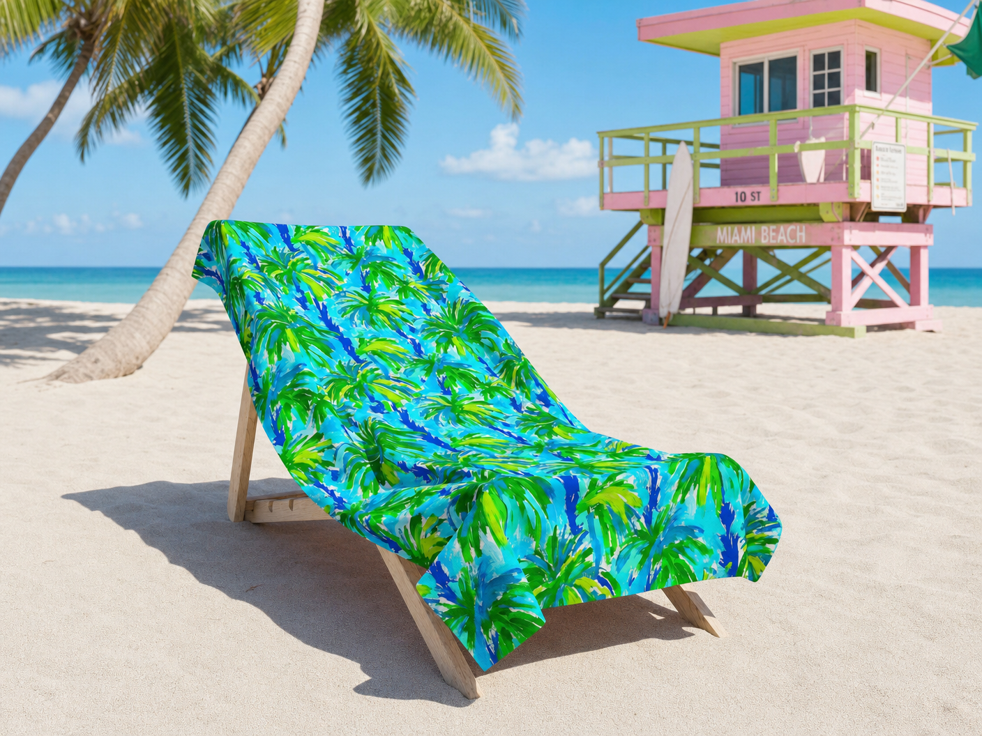 Palm Coast Towel – RELLE Fashion & Lifestyle – Product Image