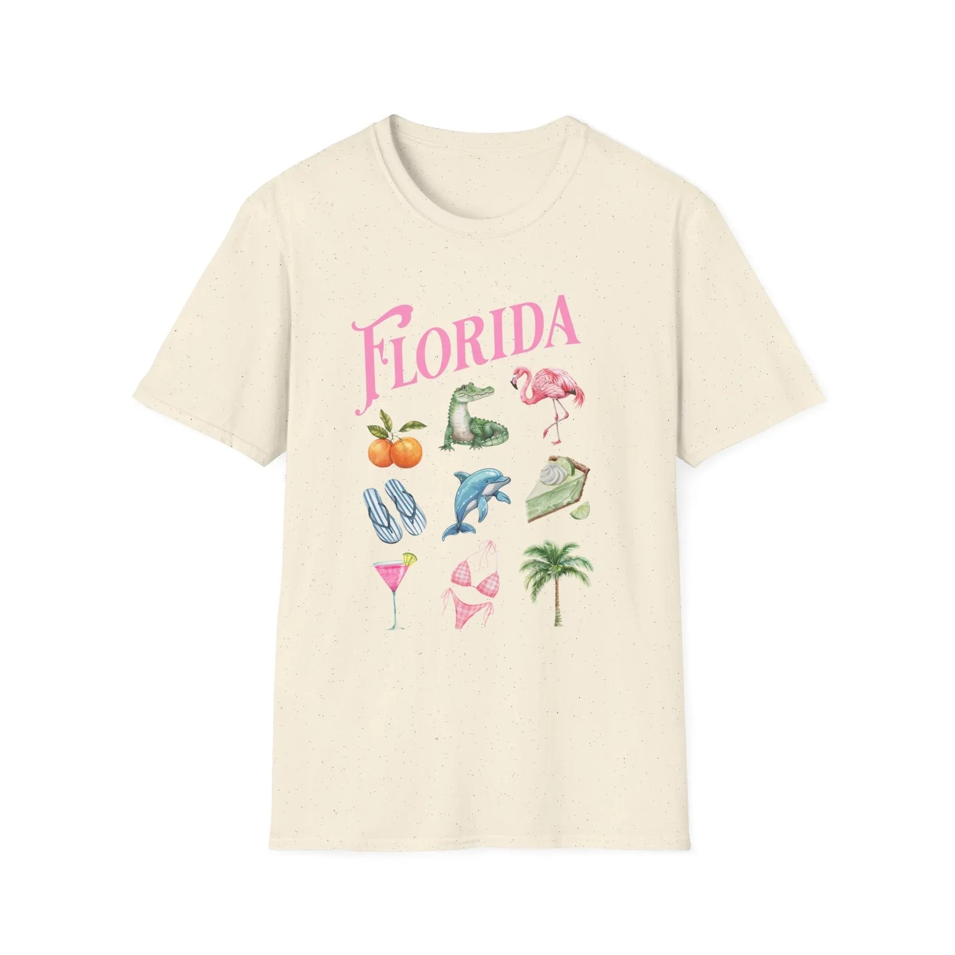 Palm Paradise T-Shirt | Unisex - S / Natural