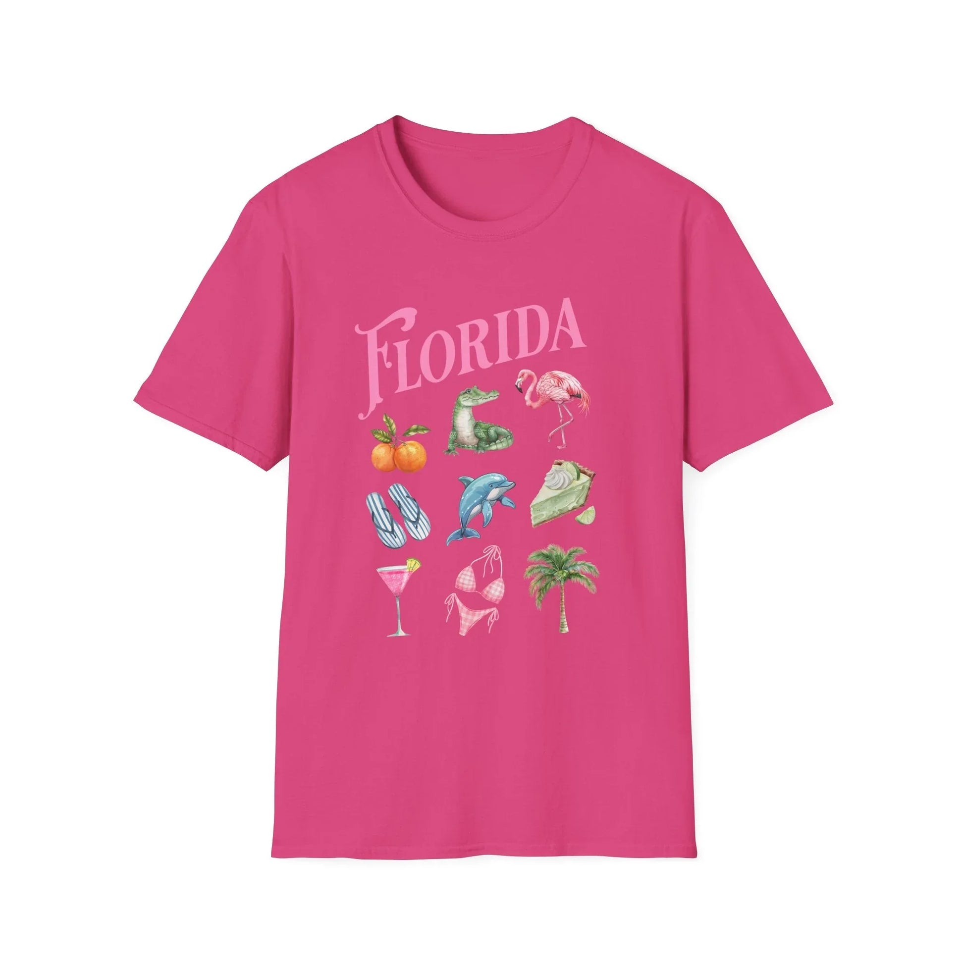 Palm Paradise T-Shirt | Unisex - S / Heliconia
