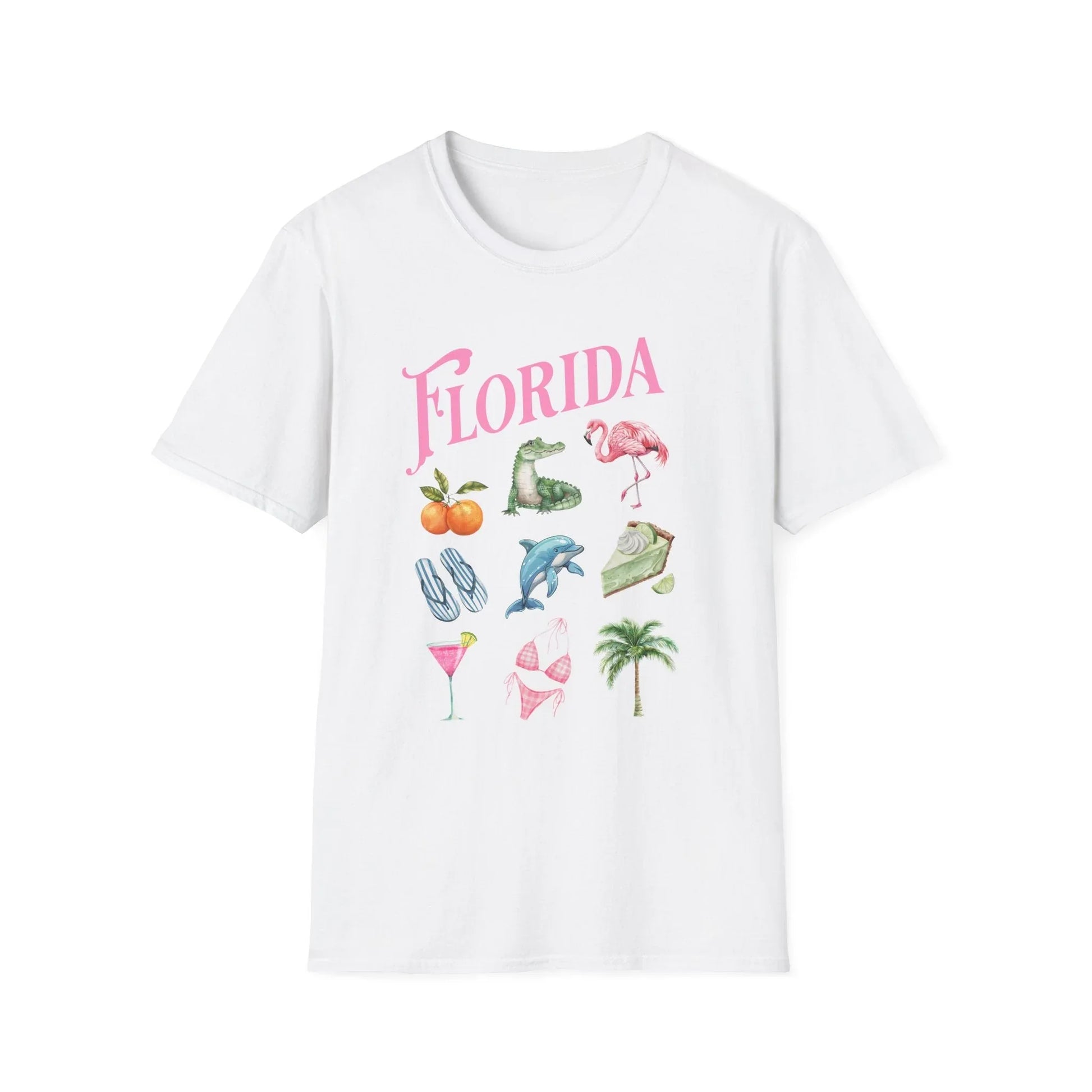 Palm Paradise T-Shirt | Unisex - XS / White