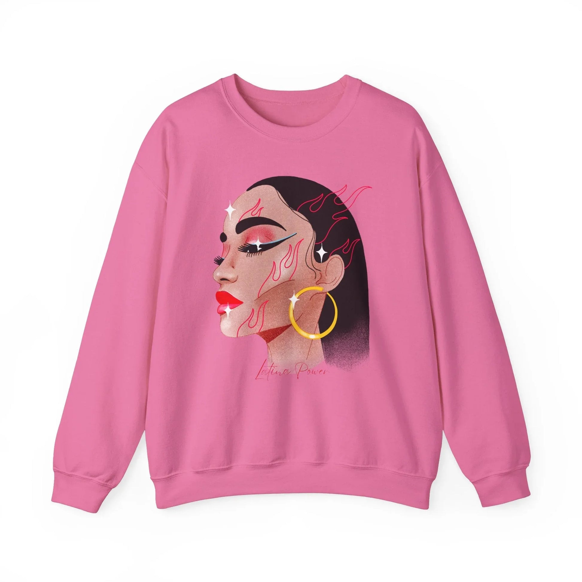 Pasión Latina Sweatshirt | Unisex - S / Safety Pink