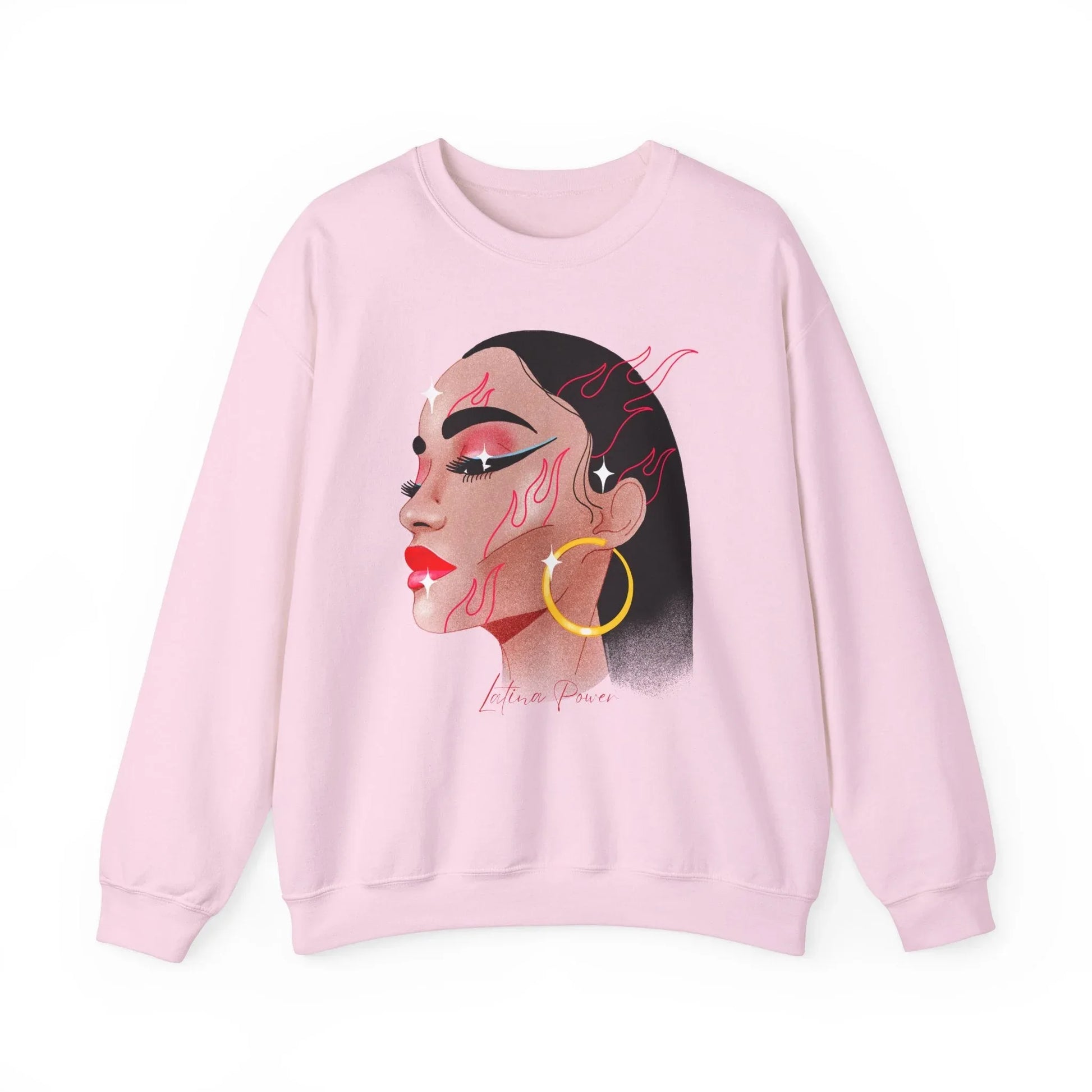 Pasión Latina Sweatshirt | Unisex - S / Light Pink