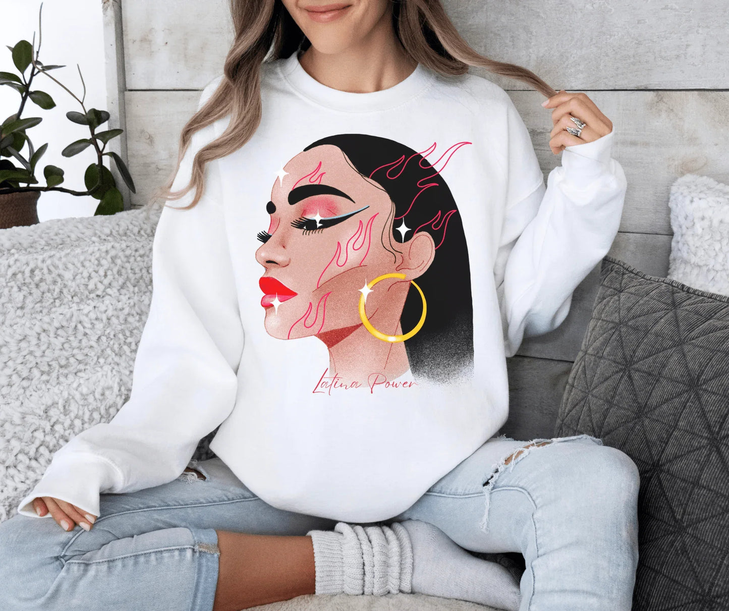 Pasión Latina Sweatshirt | Unisex