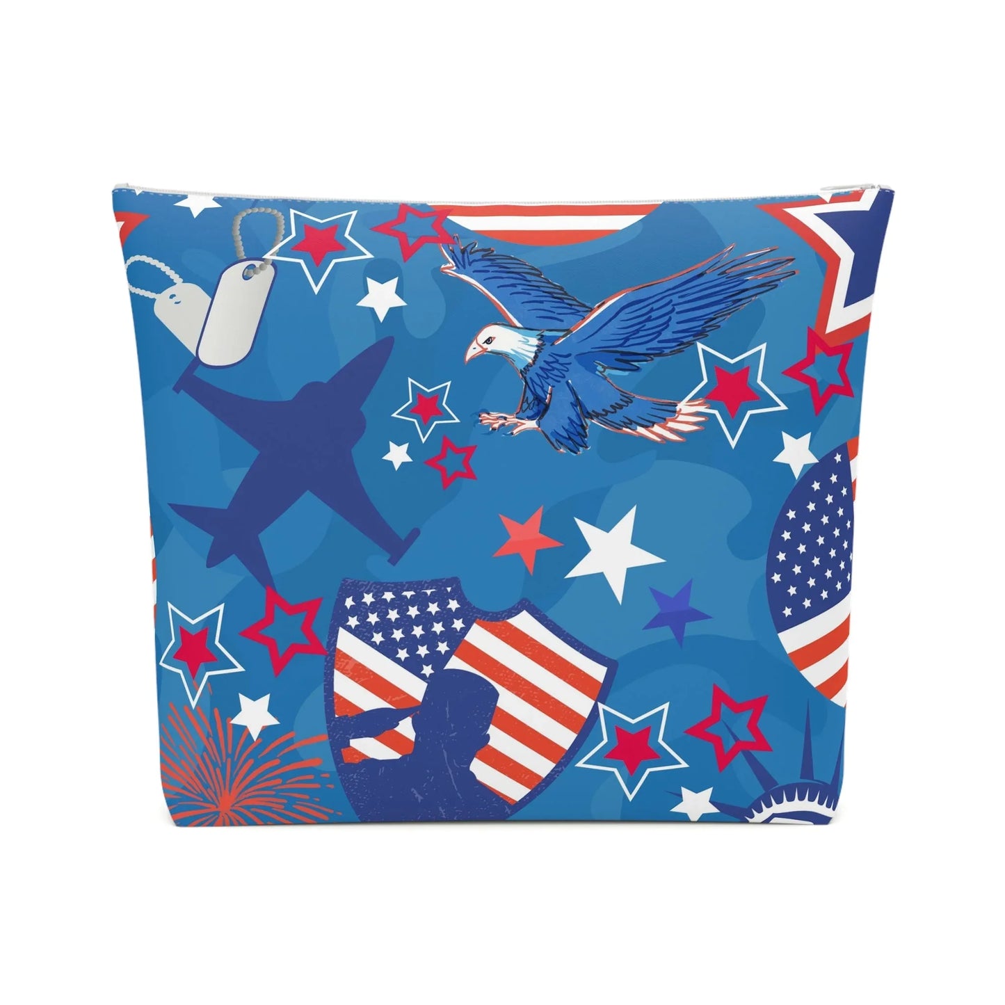 Patriot Duty Cosmetic Bag - 10.2’’ × 8.3’’ - Bags