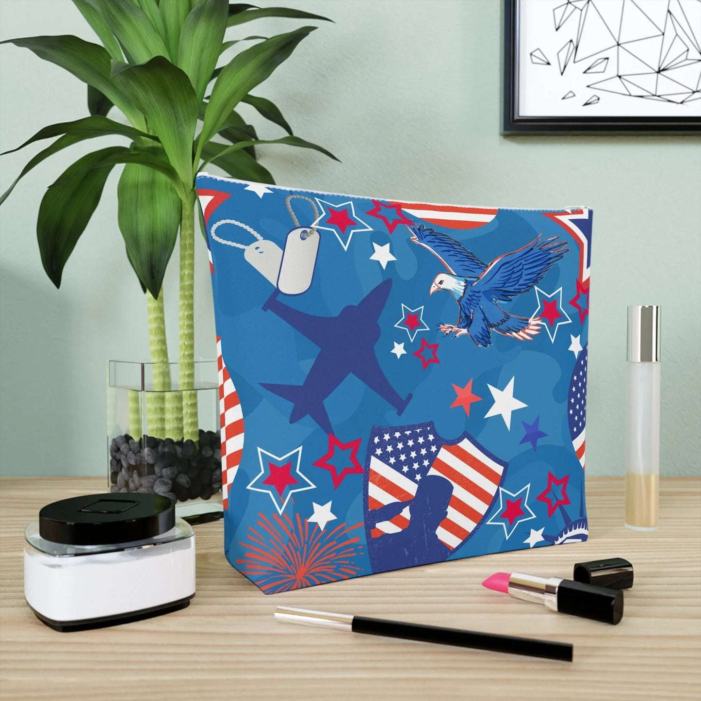Patriot Duty Cosmetic Bag - Bags