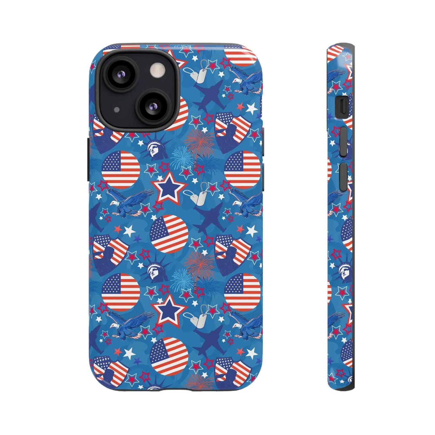 Patriot Duty iPhone Case - 13 Mini / Glossy - Phone