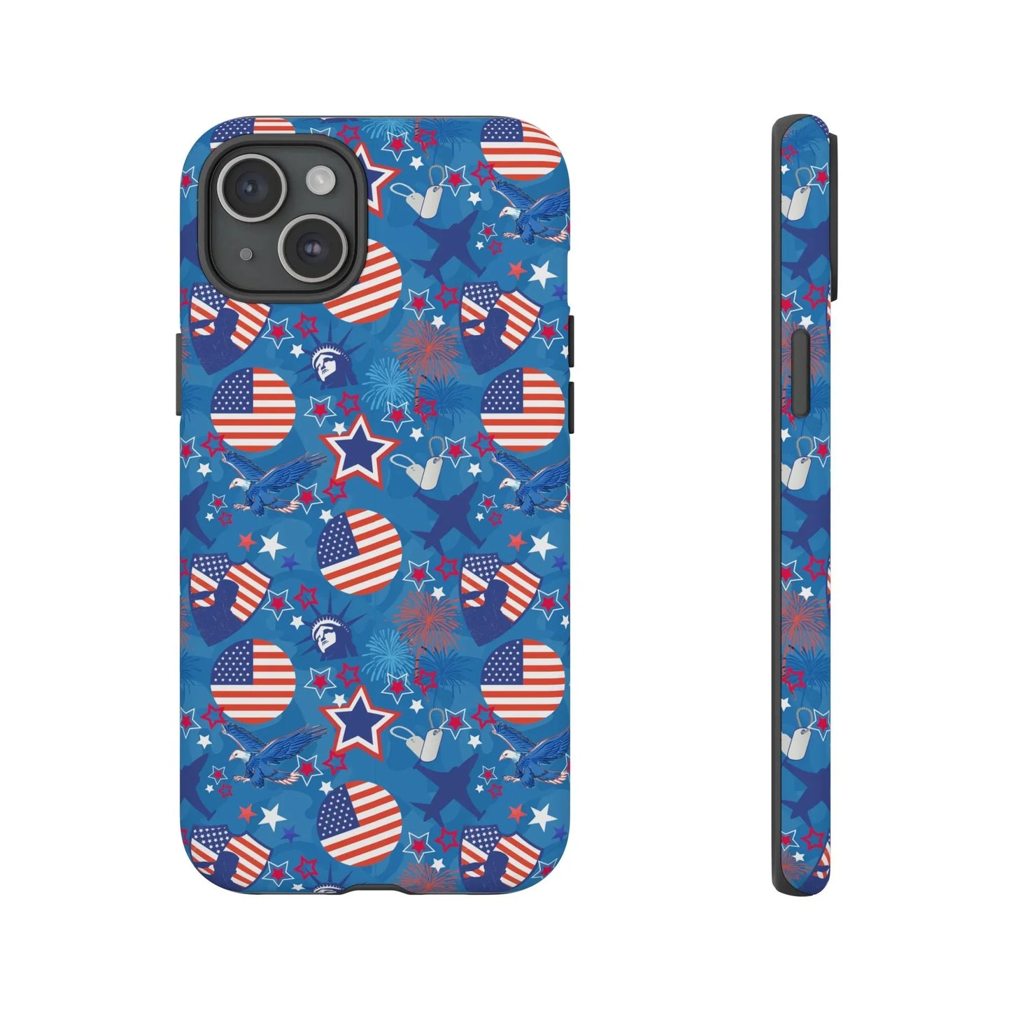 Patriot Duty iPhone Case - 15 Plus / Matte - Phone