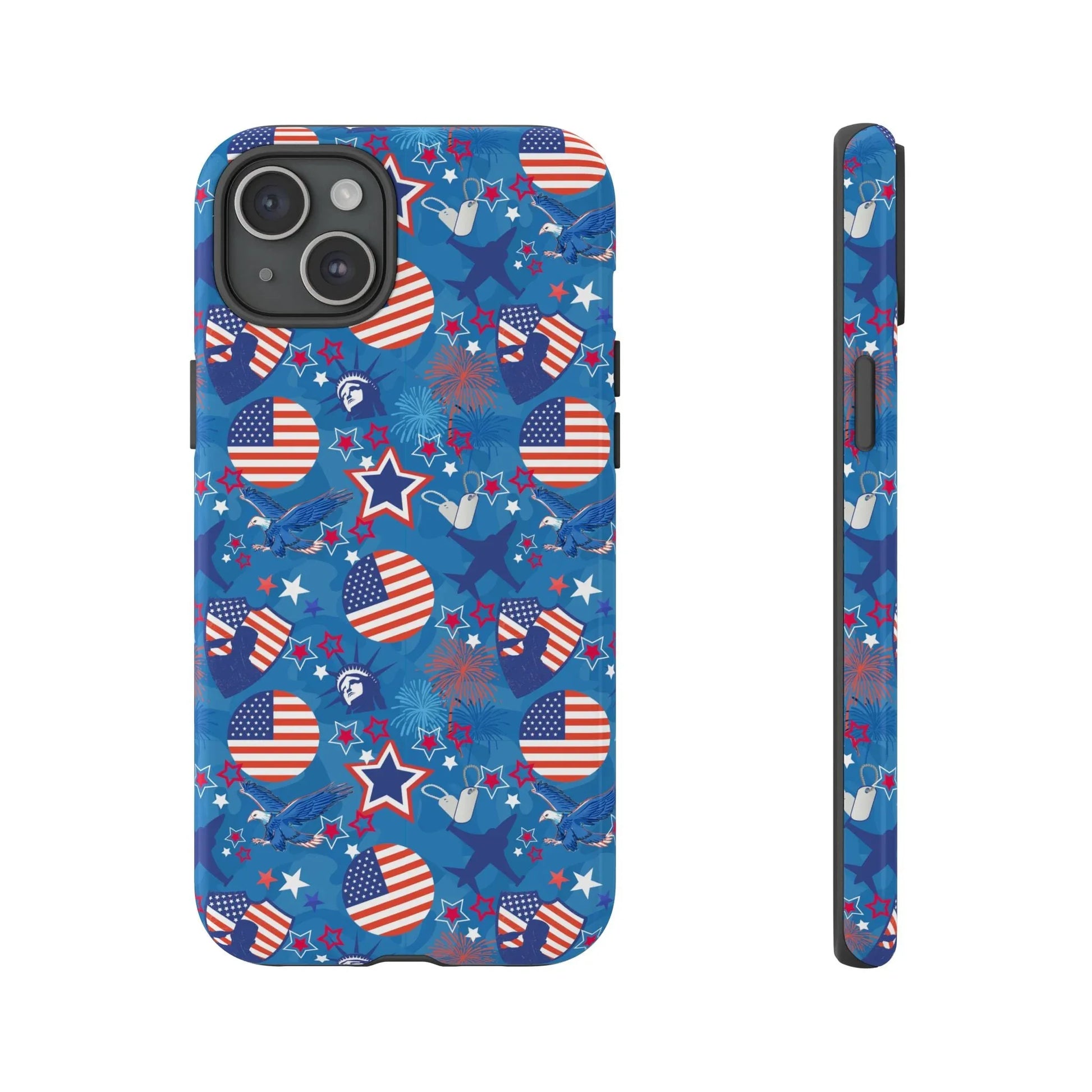 Patriot Duty iPhone Case - 15 Plus / Glossy - Phone