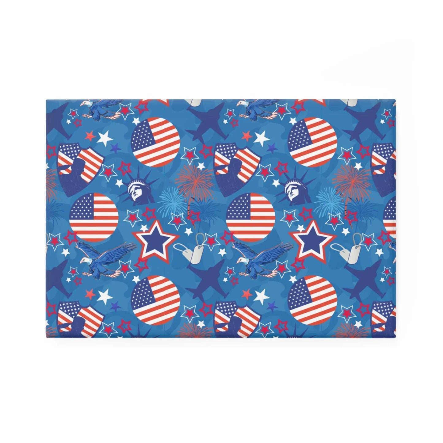 Patriot Duty Magnet - 1 pc / 2’’ x 3’’ / Rectangle - Home Decor