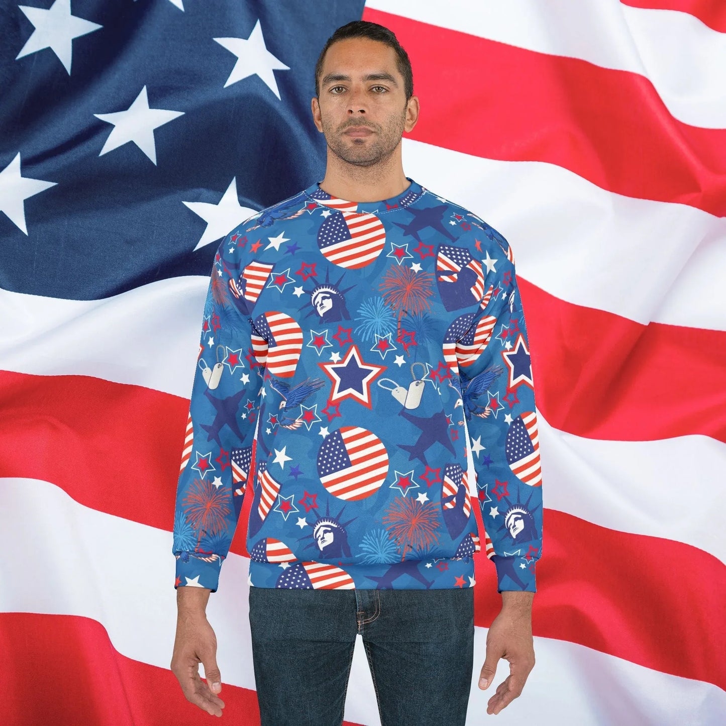 Patriot Duty Spirit Sweatshirt - All Over Prints